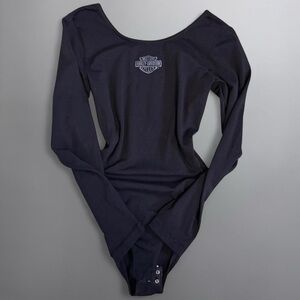 Harley Davidson Black Bodysuit
